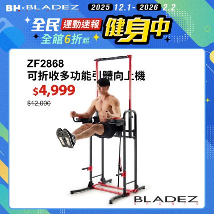 【BLADEZ】ZF2868 可折收多功能引體向上機