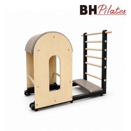 【BH】RP-003E 經典楓木半鐵梯桶｜無段位調整，深層核心與柔韌伸展首選