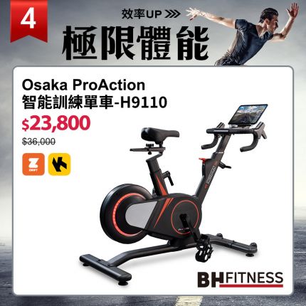 【BH】H9110 Osaka ProAction智能訓練單車
