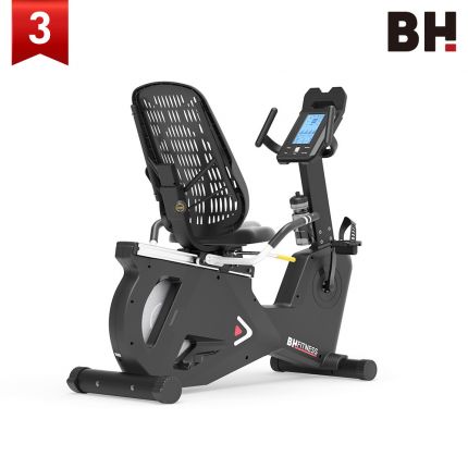【BH】H575LCD 程控飛輪斜躺式健身車｜人體工學座艙 × LCD螢幕智慧控制，穩定順暢更舒適
