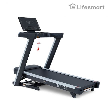 【Lifesmart】PowerTouch TM4500 電動跑步機：商用級避震跑帶、紅外線防護、專業坡度訓練